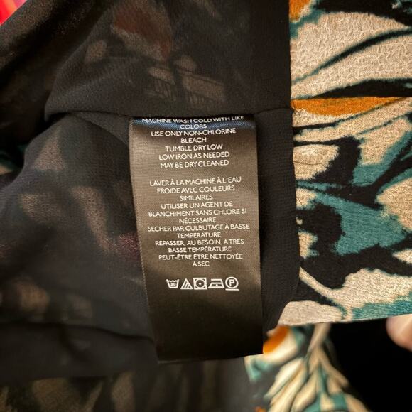 NWT Anthropologie Flutter-Sleeve Wrap Top Size Small Back-Tie Lace V-Neck - Picture 10 of 10